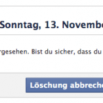 Wie man seinen Facebook Account löschen kann