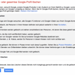 So geht’s: Google+ Account löschen