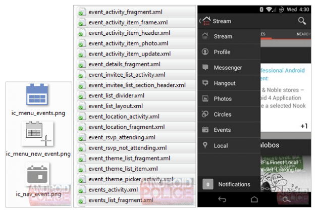 Google+ Events geleakt