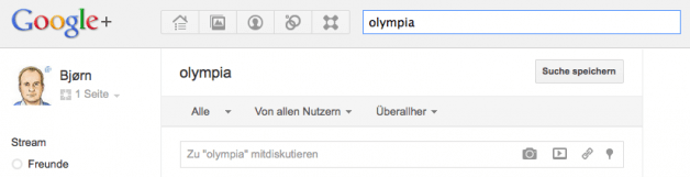Google Plus Suchfunktion verbessert