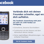 Mobile Werbung bei Facebook beschlossene Sache?