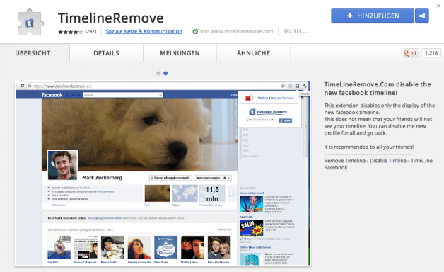 Facebook Timeline deaktiveren: So gehts!