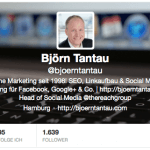 Neues Design für Twitter Profile