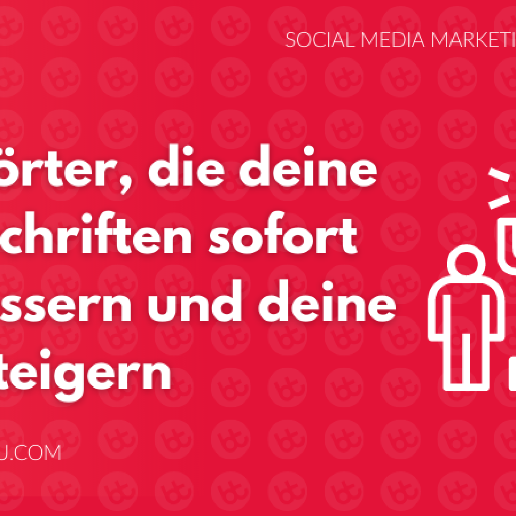 25 Wörter, die deine Überschriften sofort verbessern